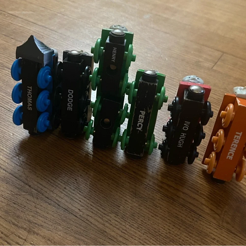 Thomas the Train magnetic cars for brio sets- Y2k 90s Percy Dodge Henry Terrance - Picture 5 of 6